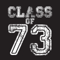 The Class of 73 Logo